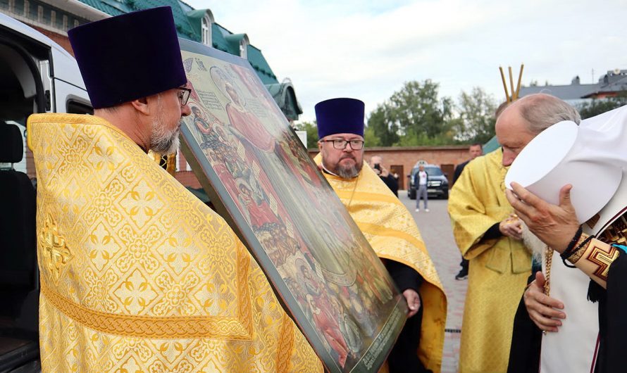 Торжественная встреча иконы Божией Матери «Всех скорбящих Радость»